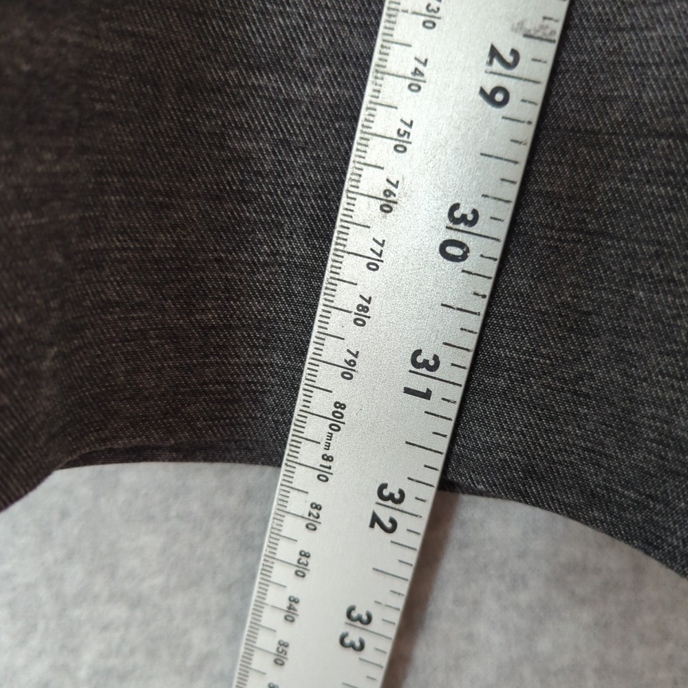 Express Columnist Gray Slim Bootcut Work Office Career Pants Low Rise Womens 6R - Picture 5 of 10